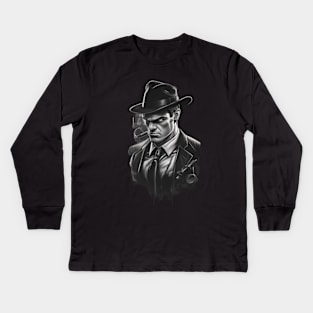 Gangster of New York Kids Long Sleeve T-Shirt